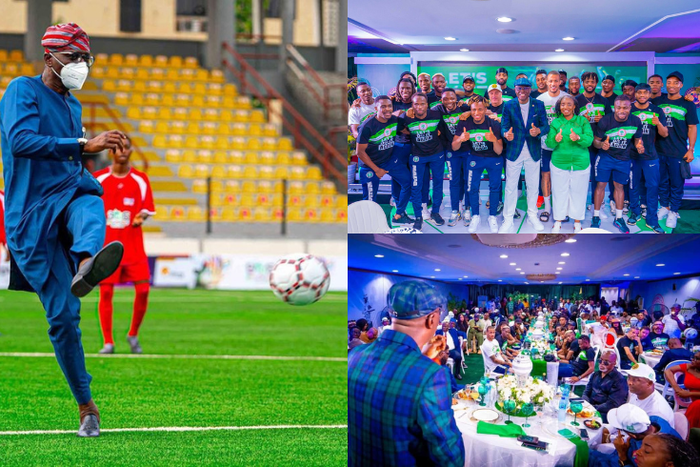 No gree for anybody - SanwoOlu charges Super Eagles to do it again at AFCON 2023