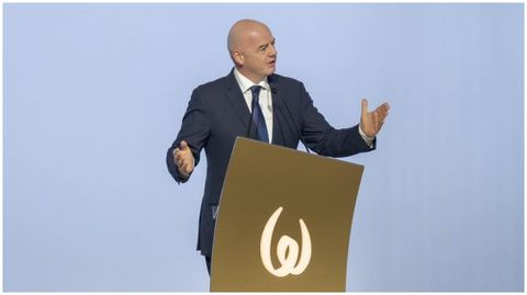 FIFA Chief Infantino 'honoured' as he scoops Dubai's International Sports Personality award