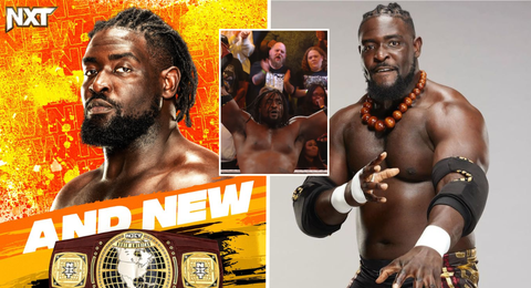 Oba Femi:  Nigerian WWE superstar defeats Dragon Lee to become NEW NXT North American Champion