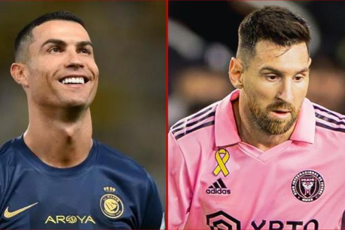 Cristiano Ronaldo and Lionel Messi