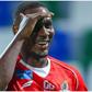 Al Wehda hero Odion Ighalo celebrates his first goal in 2025.