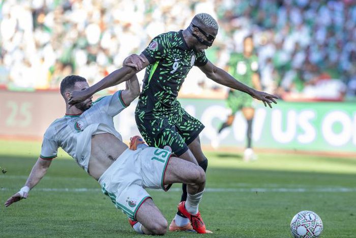 Victor Osimhen in action against Algeria || Image credit: Imago