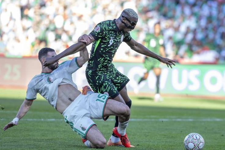 Victor Osimhen in action against Algeria || Image credit: Imago