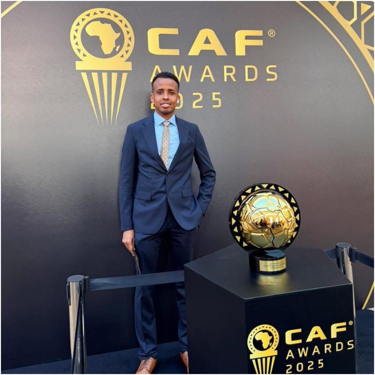 Omar Artan won the Referee of the Year at CAF Awards 2025.