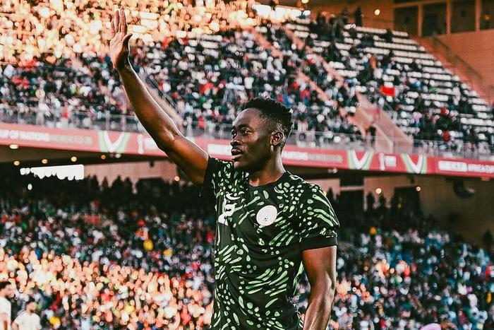 Akor Adams with the iconic pose || Image credit: Imago