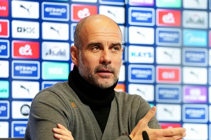 Man City boss Pep Guardiola