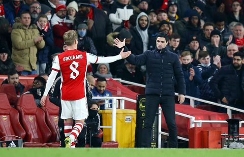 Arsenal vs Chelsea: Arteta praises 'exceptional' Odegaard