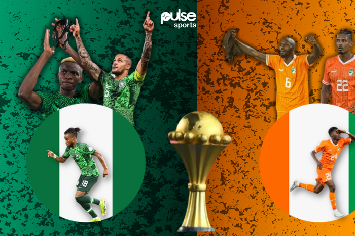 Nigeria vs Ivory Coast: Supercomputer predicts who will win AFCON 2023 final after 10,000 simulations | Photo cedit: Imago, X
