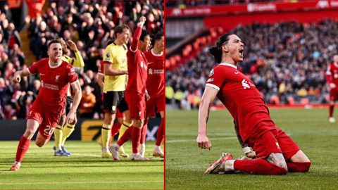 Liverpool vs Burnley: Jota stars as Reds reclaim top spot with hard-fought win