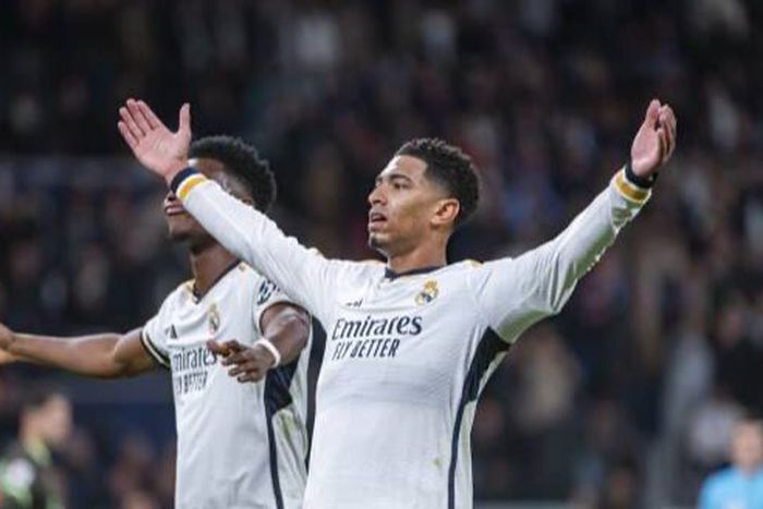 Jude Bellingham celebrating his goal against Girona || image credit: Imago