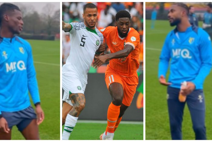 Emmanuel Dennis and Vakoun Bayo debate Ivory Coast vs Nigeria final.