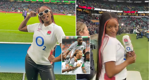 DJ Cuppy: Billionaire daughter and ex-WAG snubs Nigeria ahead of AFCON 2023 final to support England at 6 Nations
