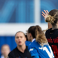 Maria Leon Mapi of FC Barcelona, Barca and Daniela Caracas Gonzalez of RCD Espanyol battle for the ball during the Liga F football match between RCD Espanyol and FC Barcelona at the Ciutat Esportiva Dani Jarque in Barcelona, Spain (Judit Cartiel SPP)