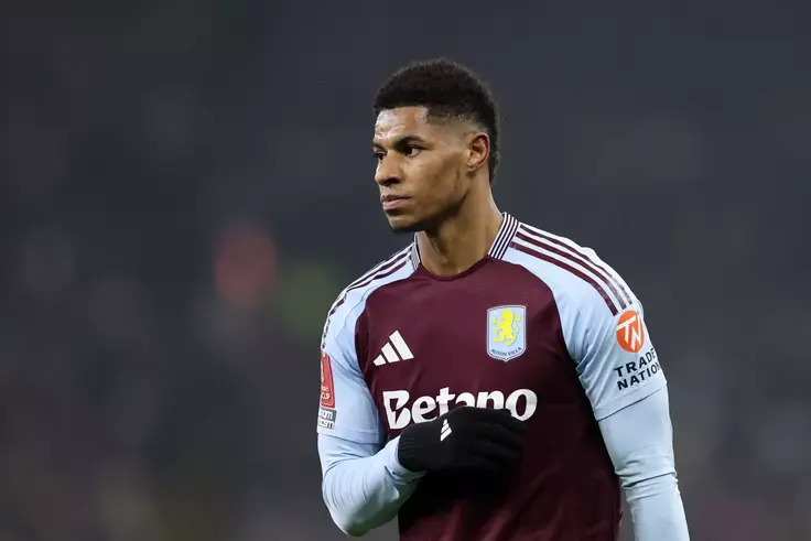 Rashford sends heartwarming message after making Aston Villa debut