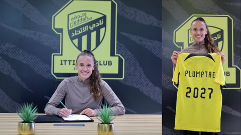 Ashleigh Plumptre for 2027: Super Falcons star renews contract with Al-Ittihad