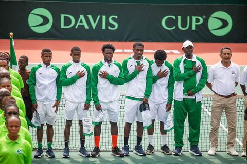 Adeleye's heroics secures historic Davis Cup promotion for Nigeria as NSC boss hails tennis community