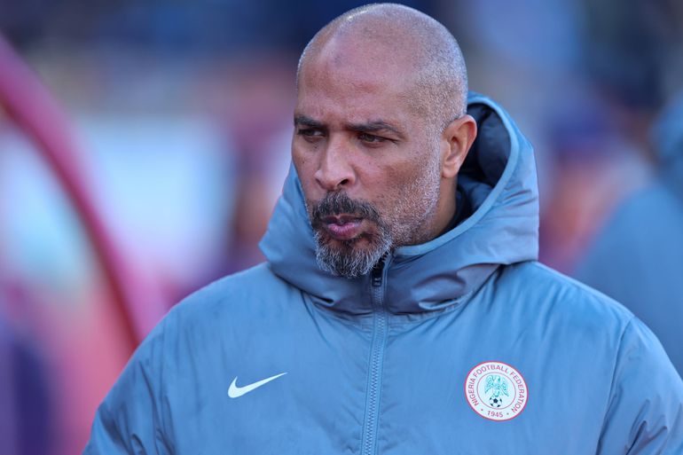 Eric Chelle, Nigeria's coach. || IMAGO