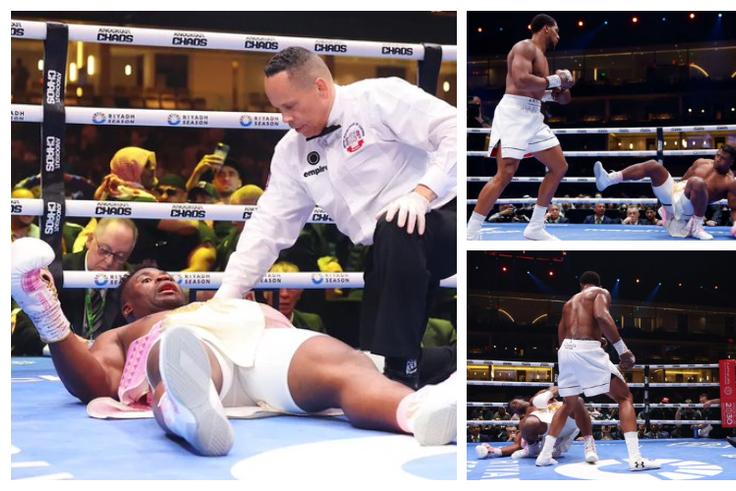 Ngannou claims Joshua’s blow gave him memory loss