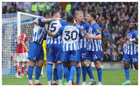 Awoniyi starts from the benched after costly mistake against Liverpool as Brighton beat Nottingham Forest