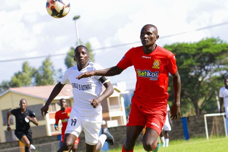 Kenya Police labor hard to draw against spirited Muhoroni