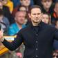 Chelsea interim manager Frank Lampard during Premier League match against Wolves.