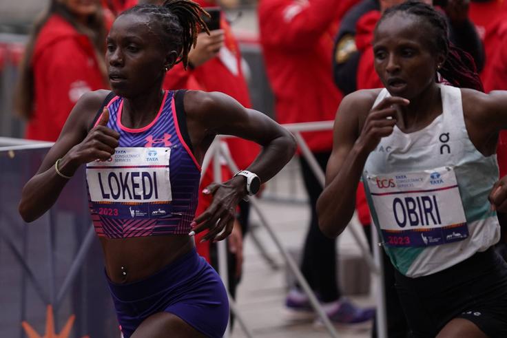 Sharon Lokedi: How the Kenyan marathon star is sketching her strategy for victory at Boston Marathon