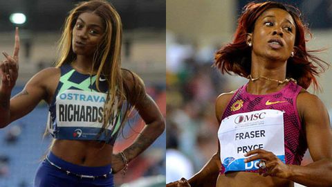 Fans clash over speculation of Sha'Carri Richardson copying Shelly-Ann Fraser-Pryce's style in recent ad