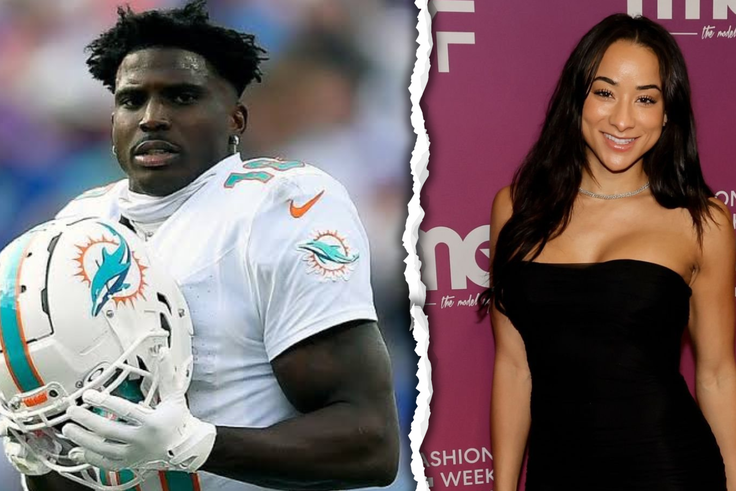 Tyreek Hill’s wife files for DIVORCE less than 2 years after their wedding amid complaints of domestic dispute