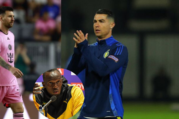 Usain Bolt. Lionel Messi. Cristiano Ronaldo. Messi vs Ronaldo.