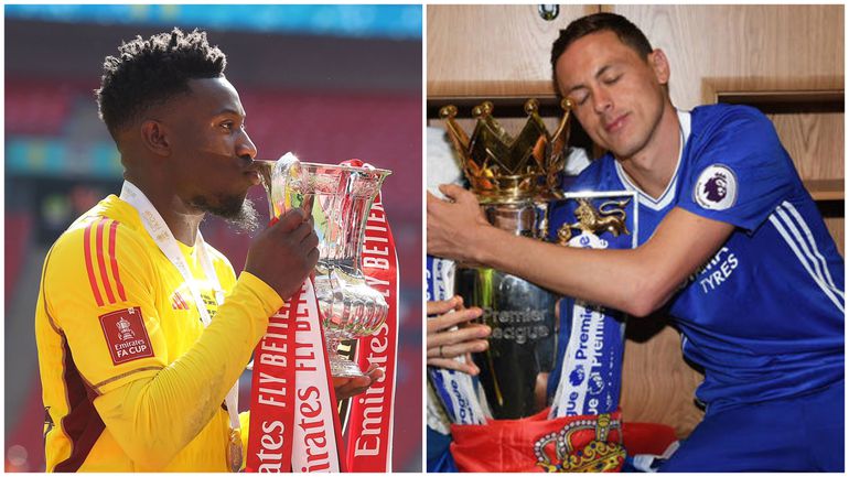 Onana and Matic continue heated exchange ahead of Lyon vs Man United in the Europa League.