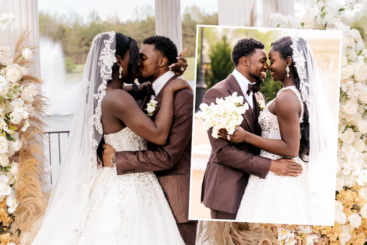 Noah Lyles melts hearts with “Black Love Story” video from epic wedding to Junelle Bromfield