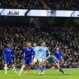 Chelsea vs Manchester City in Premier League action