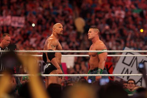 How dare you, John? When Cena got cocky against The Rock at WrestleMania XXVIII