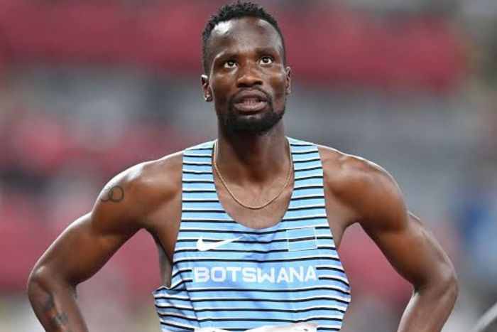 Botswana runner Nijel Amos.