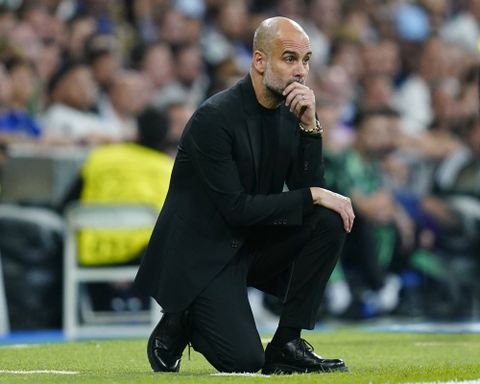 Aguero questions Guardiola's decision-making after City draw with Real Madrid