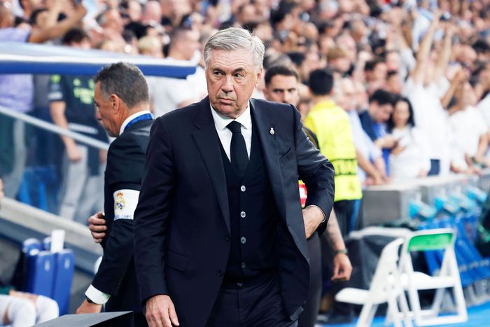 Real Madrid manager Carlo Ancelotti.