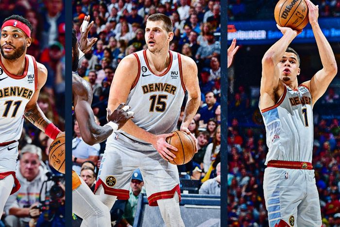 Denver easily won thanks to the triple-double from the two-time MVP