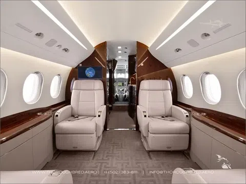 2016 DASSAULT FALCON 2000LXS | Credit: www.thoroughbread.aero