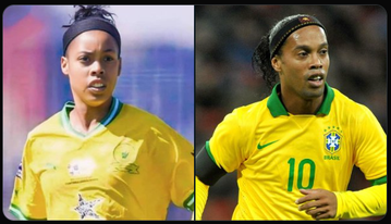 Miche Minnies: The Ronaldinho look-alike taking South African football by storm