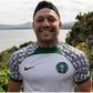 Conor McGregor proudly posed wearing the Super Eagles jersey.