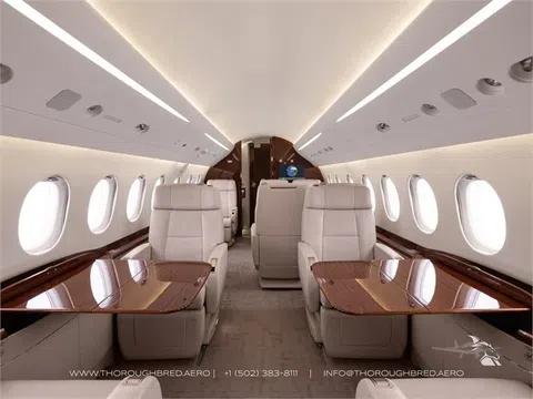 2016 DASSAULT FALCON 2000LXS | Credit: www.thoroughbread.aero