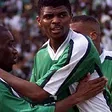 Super Eagles legends Jay Jay Okocha and Kanu Nwankwo.