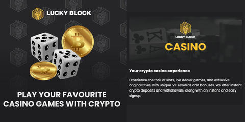 Lucky Block Offers Double Profits With No Deposit For the Best Crypto Casino Experience