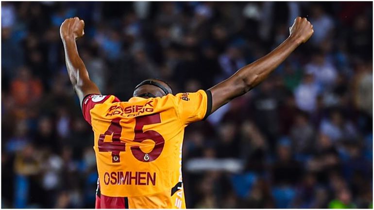 Nigeria and Galatasaray's superstar Victor Osimhen.