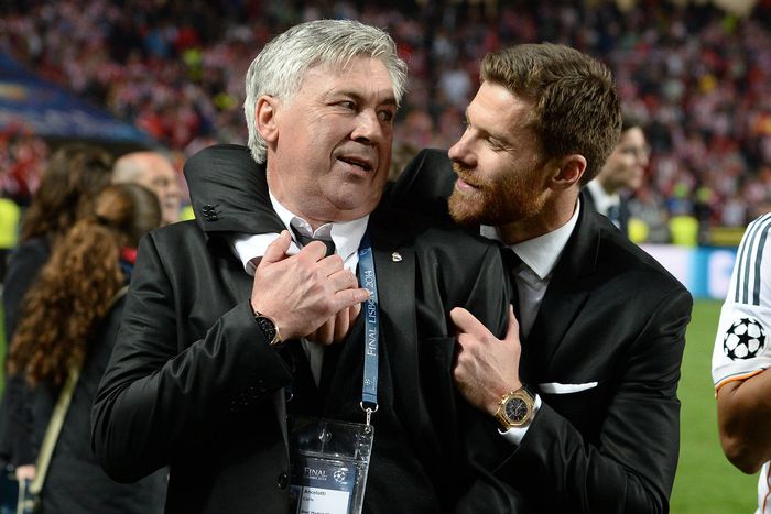 Carlo Ancelotti Xabi Alonso
