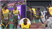 Usain Bolt Reacts Sharply as Kishane Thompson's And Yohan Blake's Jamaica Stumble at World Relays