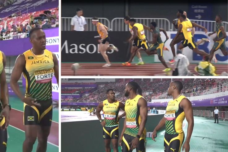 Drama as Kishane Thomson Fails to Run After Botched Baton Exchange for Team Jamaica at World Relays