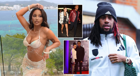 Alex Iwobi spotted with his ex-girlfriend Clarisse Juliette for the first time in 8 years, after she accused him of cheating