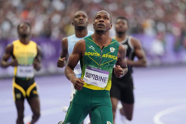 South African sprinter Akani Simbine faces his biggest challenge of the season yet against the likes of Noah Lyles. Photo. Imago