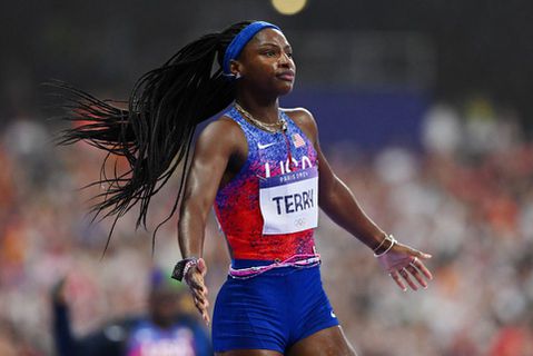 Noah Lyles Praises Twanisha Terry After Dramatic Baton Exchange At World Relays